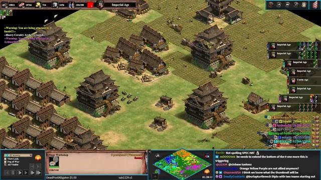 Michi Madness! AoE2 FFA! смотреть онлайн