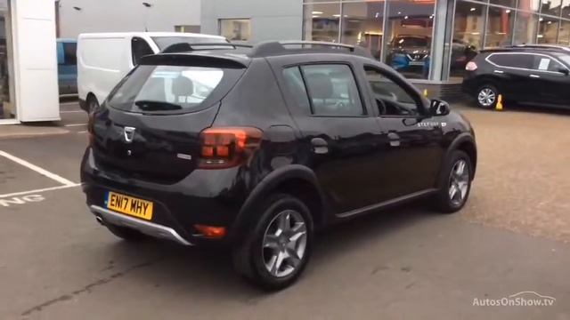 DACIA SANDERO STEPWAY AMBIANCE DCI BLACK 2017 смотреть онлайн