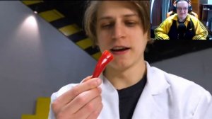 Реакция ПчЕла TV на Mamix Live Ем острый перец под тепловизором!