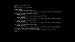 uefi interactive shell | Восстановление работы загрузчика на примере Windows