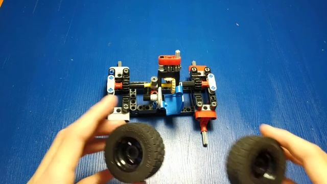 как собрать джип из LEGO TECHNIC смотреть онлайн