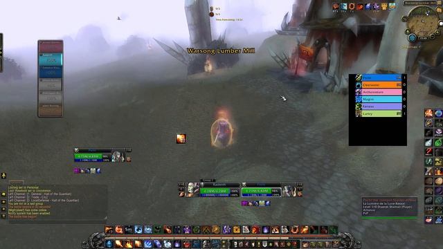 WoW Legion 7.3.2 - Fire Mage PvP Brawling смотреть онлайн