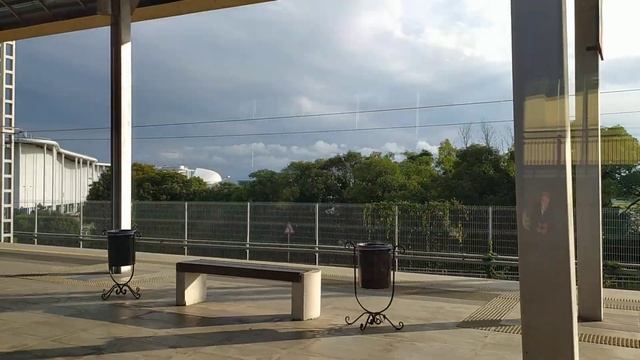 Адлер - Имеретинский курорт (Олимпийский парк) на ЭС1-008 "Ласточка" 5.10.2022 смотреть онлайн