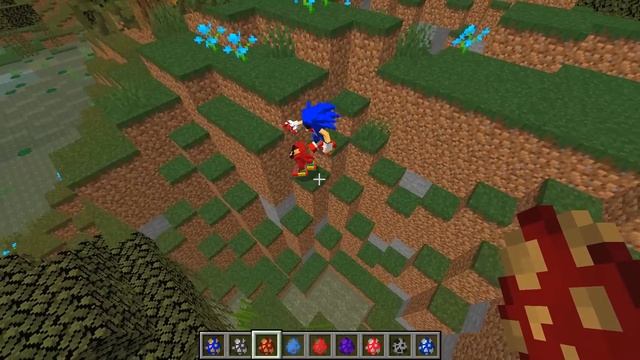 НОВЫЙ МОД НА СОНИКА В МАЙНКРАФТ Sonic Minecraft