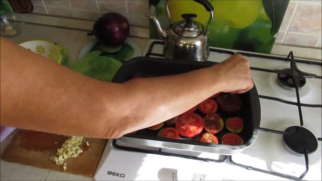 Вкусные баклажаны в духовке. Быстро,сытно,аппетитно и очень просто! смотреть онлайн
