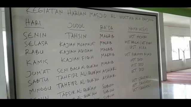 ALAHAN PANJANG_MASJID AL- WUSTHA
