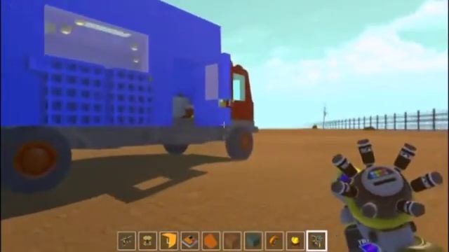 Scrap Mechanic #8 KAMAZ смотреть онлайн
