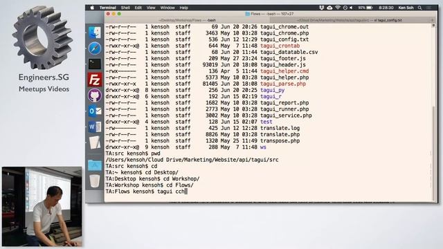 Automating processes using TagUI tool - SingaporeJS смотреть онлайн