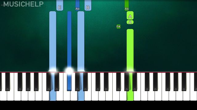 TONES AND I - DANCE MONKEY (Piano Tutorial Easy) By MUSICHELP смотреть онлайн