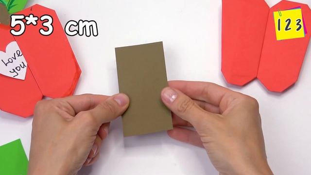 3d paper apple | Easy origami apple смотреть онлайн