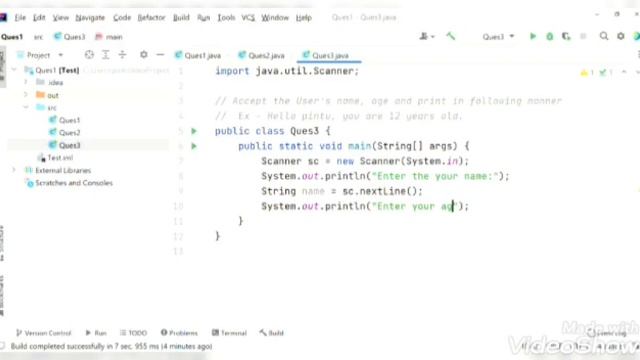print name and age using by Scanner | | print the age and name in java program #javaprogram #java смотреть онлайн
