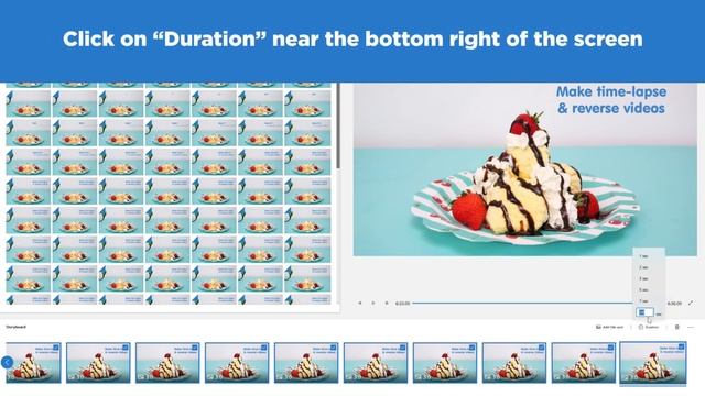 How to create a time-lapse from an image sequence with Windows Video Editor app. смотреть онлайн