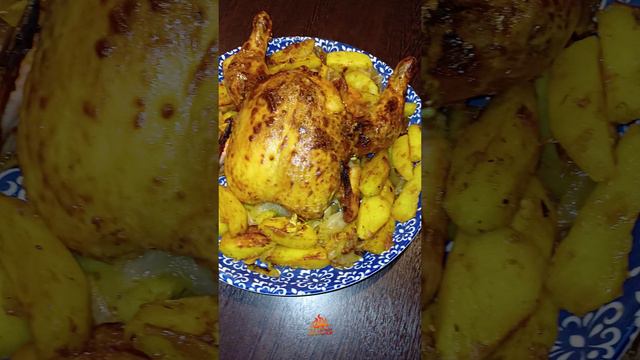 Курица в духовке. смотреть онлайн