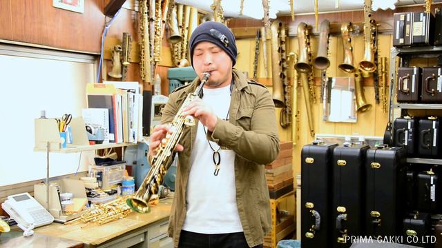Shinji IDE plays Yanagisawa 'Urushi' Soprano Saxophone смотреть онлайн