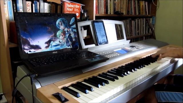 Log Horizon (ログ・ホライズン) OP - Database - piano improvisation смотреть онлайн