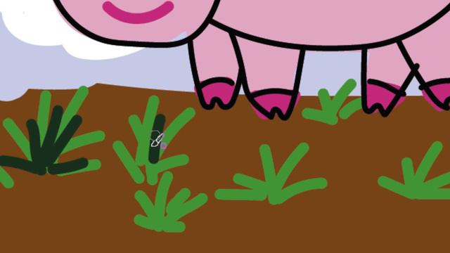 Рисуем свинку детям часть 80 смотреть онлайн