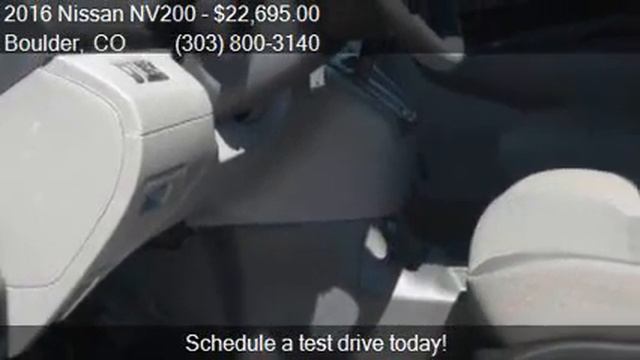 2016 Nissan NV200 SV 4dr Cargo Mini Van For Sale In Boulder,