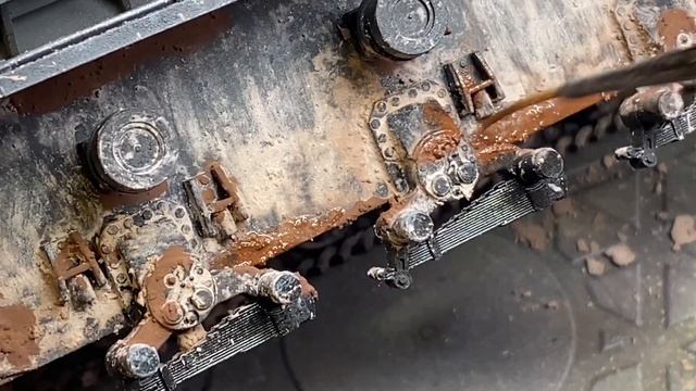 Weather a tank Panzer IV Tank #Tamiya #scalemodel смотреть онлайн