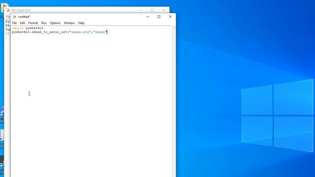 Convert any Image to ASCII Art using 2 Line Python code смотреть онлайн