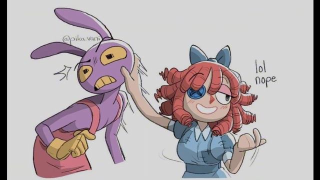 Jax X Ragatha - The Amazing Digital Circus Comic Dub