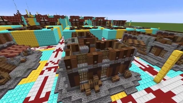 Fantasy Medieval Town Shop - Tutorial / How To Build - Minecraft 1.19+ смотреть онлайн