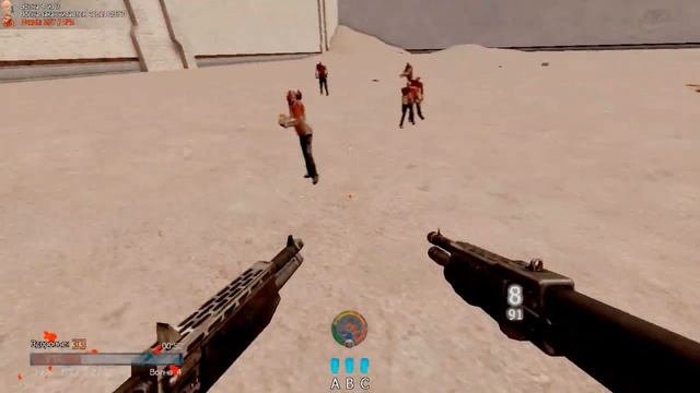 Garry's mod Zombie Survival Solo zs_serious_sam_arena_v13a смотреть онлайн