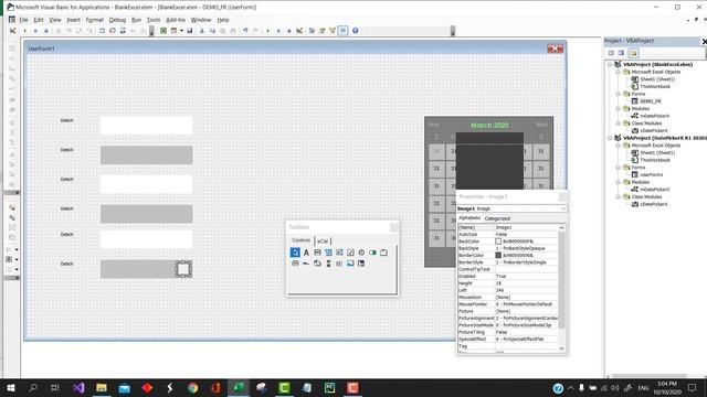 DatePicker for Excel UserForm 64-Bit Excel and 32-Bit Excel. Simply DragDrop and use смотреть онлайн