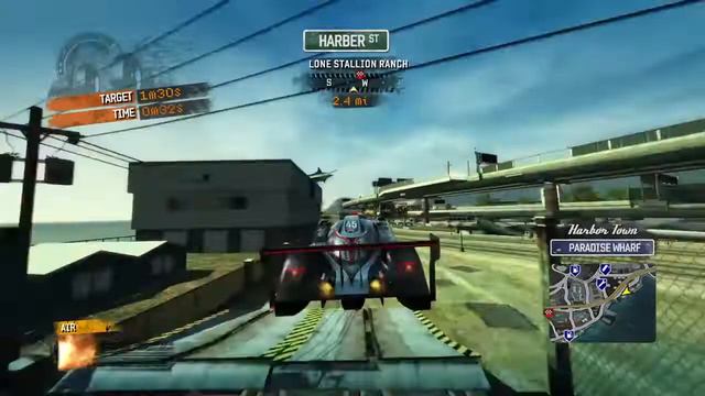 Burnout Paradise Remastered - PS4 - Krieger Uberschall 8 Burning Route смотреть онлайн