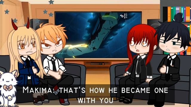 Chainsaw Man React To Denji | Chainsaw Man Reaction | Chainsaw Man Gacha Life| Gacha Club