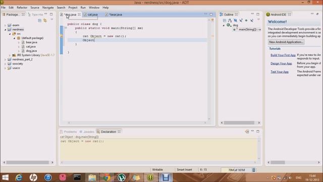 Why to use abstract classes? (Part 1) - The very basics of java смотреть онлайн
