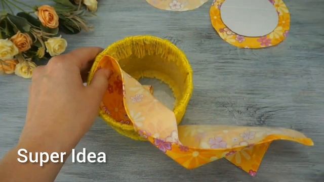 DIY Оригинальная ШКАТУЛКА из джутового шпагата. смотреть онлайн