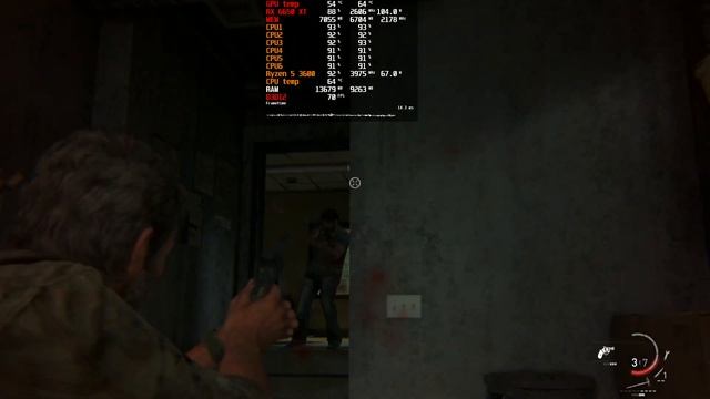 The Last of Us Part I v1.0.1.6 | Ryzen 5 3600 | RX 6650 XT | 1080p | High Preset | SAM Off смотреть онлайн