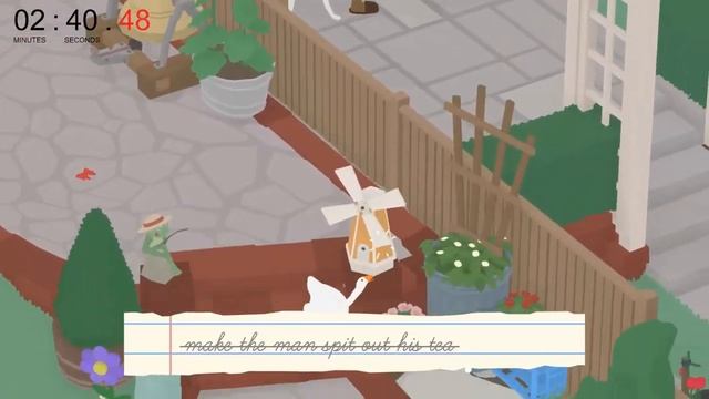 [Untitled Goose Game] Back gardens todo list (Quickly!!) - an EASY method смотреть онлайн