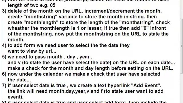 PHP MYSQL Event Calender Tutorial Part 5_2 : Inserting Forms onto the Calender Page смотреть онлайн