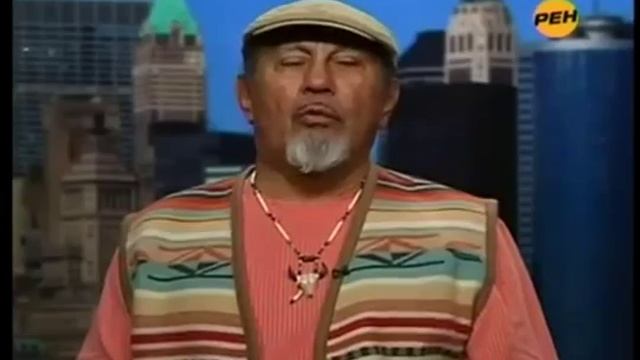 Рассел Минс (что происходит) о геноциде индейцев в США смотреть онлайн