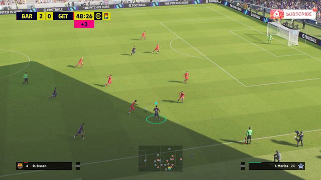 E-football 2024 | FC Barcelona Vs Getafe A | Gameplay | PC | @Steam