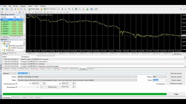 Установка и настройка Советника ForexUtils-Expert-v106 смотреть онлайн