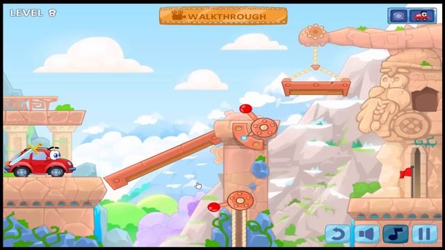 Wheely 6 Fairy Tale All Levels Walkthrough смотреть онлайн