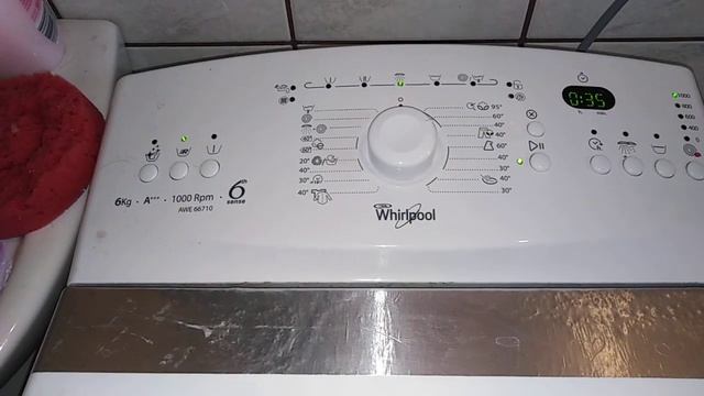 Whirlpool awe 66710 rinse 1 смотреть онлайн