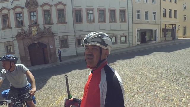 Германия. Город и замок Альтенбург. Кемпинг у озера. День 6. ЕвроВело2018 смотреть онлайн