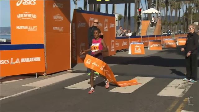 Ethiopians win 1st place in L.A. Marathon смотреть онлайн
