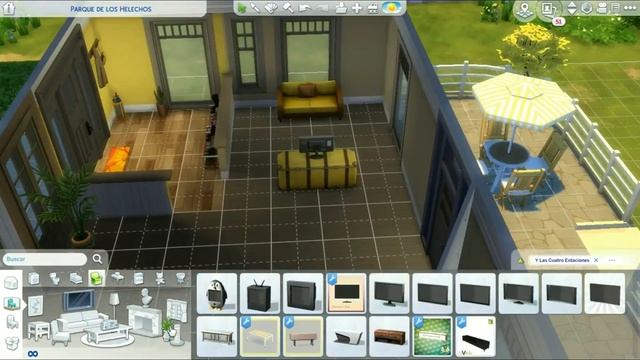 SIMS 4 SPEED BUILD DE UNA CASA RURAL AMARILLA смотреть онлайн