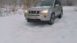 29.5» на стоковой подвеске Nissan X-Trail'07 T31. Проверка на лёгком бездорожье.