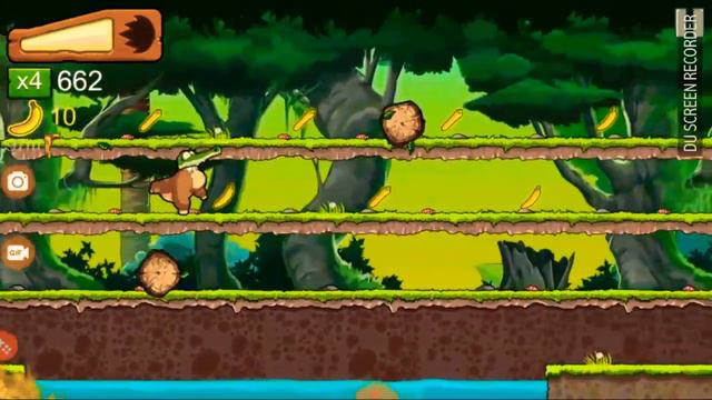 BANANA KONG/PLAY GAME VIDEOS/DU RECORDER смотреть онлайн