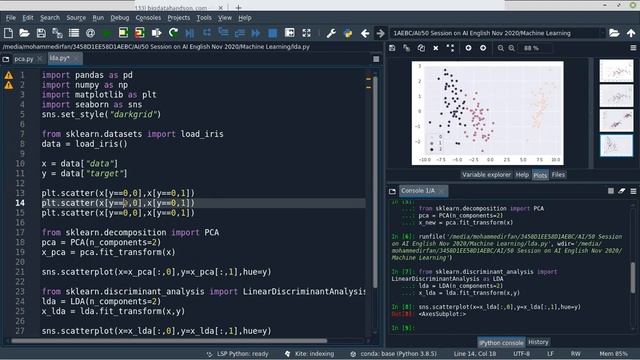 Linear Discriminant Analysis(LDA) |Kernel PCA | Machine Learning | AI_Part 28 смотреть онлайн