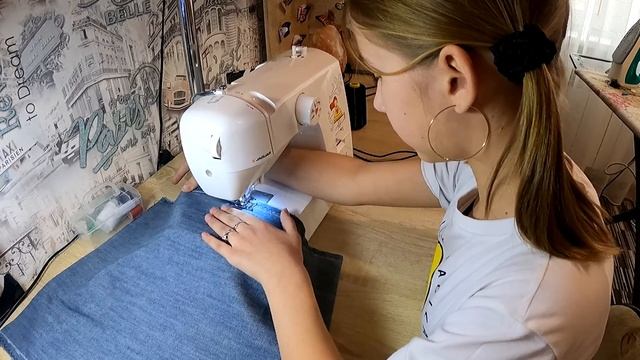 DIY Сумка - ШОПЕР своими руками! Дизайн с наклейкой из AliExpress?!! Как правильно перевести?! смотреть онлайн