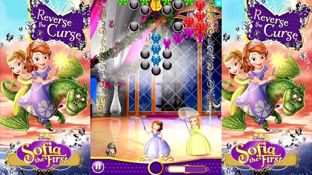 Sofia The First Reverse The Curse Disney Junior App Game for Girls смотреть онлайн