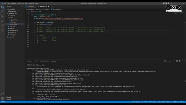 Scraping pdf file dgn Scrapy смотреть онлайн