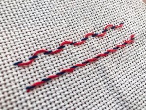 ШОВ ВПЕРЕД ИГОЛКУ С ПЕРЕВИВОМ 2 ВИДА ПОДРОБНО