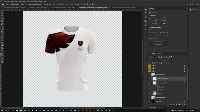 Esports Jersey Design in Photoshop CC 2022! SPEEDART смотреть онлайн